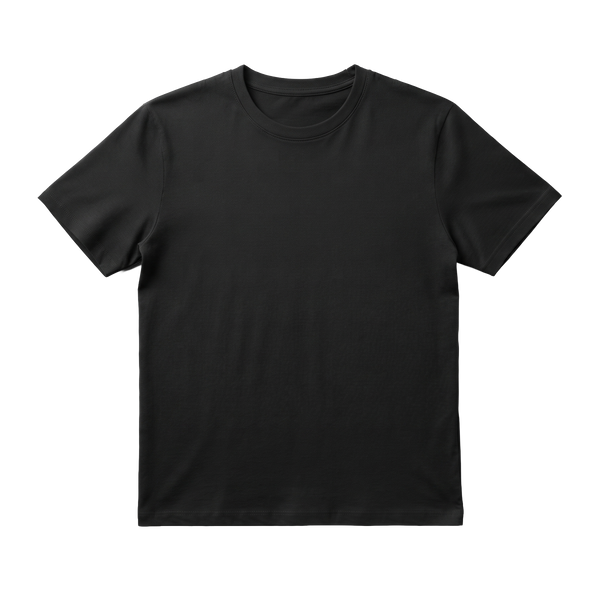 Custom printed t-shirt, front view